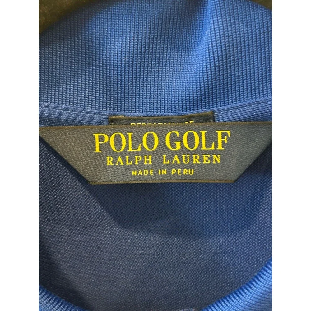 Polo by Ralph Lauren Royal Blue Golf Polo - Size Large